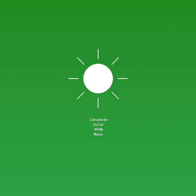 Canadian Solar 450W Mono PERC Panel